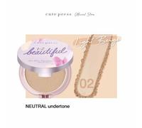Cute Press - Airy Matte Foundation Powder SPF 30 PA +++ 02 Light Beige