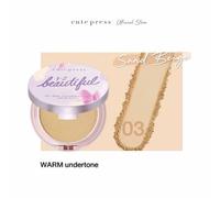 Cute Press - Airy Matte Foundation Powder SPF 30 PA +++ 03 Sand Beige