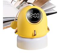 Cute Projection Alarm Clock - Rechargeable Night Light Alarm Clock, Multifunctional with Projection | Home Decoration, Kids Room Nightstand, Digital, Up Light, Bedside, Sleep Aid, Bedroom Essenti