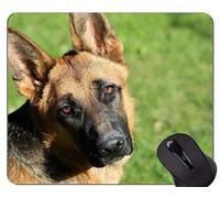 Cute Pug Dog Mouse Pads, German Shepherd Rubber Mouse Pad