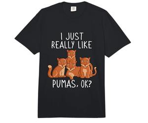 Cute Puma Lover Kids Puma Hombres Wildcat Puma Comfort Colors Adult Heavyweight T-Shirt