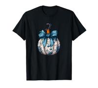 Cute Pumpkin Blueberry Floral Autumn Aesthetic Camiseta