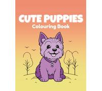 Cute Puppies Colouring Book