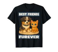 Cute Puppy & Kitten, Best Friends Fur-Ever Pillow Pals Camiseta