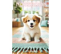 Cute Puppy Mongrel Notebook - Adorable idea for Kids who Love Puppies: Fun and Creative - Perfect for Writing, Drawing, and School Notes!