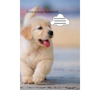 Cute Puppy Notebook: Lined Book for Kids and Dog Lovers, 100 Pages, 8.5x11 inches