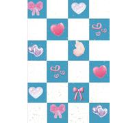 Cute Purple & White Notebook - A Simple Space for Your Big Ideas: 6x9 Size Journal with 120 Blank Pages
