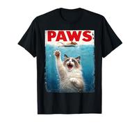 Cute Ragdoll Cat Paws Parody - Humor de Meme de Gato para Amantes de los Gatos Camiseta