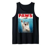 Cute Ragdoll Cat Paws Parody - Humor de Meme de Gato para Amantes de los Gatos Camiseta sin Mangas