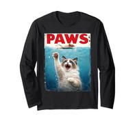 Cute Ragdoll Cat Paws Parody - Humor de Meme de Gato para Amantes de los Gatos Manga Larga