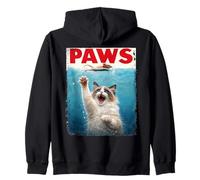 Cute Ragdoll Cat Paws Parody - Humor de Meme de Gato para Amantes de los Gatos Sudadera con Capucha