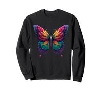 Cute Rainbow Butterfly Insects Lovers Flores Sudadera