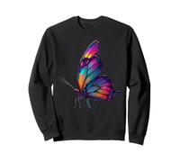 Cute Rainbow Butterfly Insects Lovers Flores Sudadera