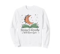 Cute Reading Quote For Librarians Book Lover and Book Nerd Sudadera