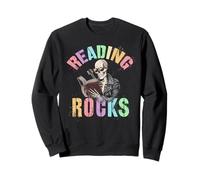 Cute READING ROCKS Kindergarten Educativo Rockstar USA Sudadera