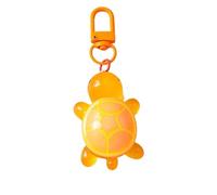 Cute Resin Simulated Tortoise Keychain Cartoon Animal Key Ring Pendant For Women Girl Handbag Decor DIY Jewelry para Llaves de casa y Mochilas(Sky Blue)