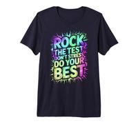 Cute Rock The Test DA LO Mejor DE TI como Profesor de música y Banda Camiseta Premium
