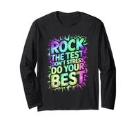 Cute Rock The Test DA LO Mejor DE TI como Profesor de música y Banda Manga Larga