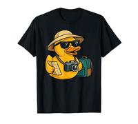 Cute Rubber Duck Tourist Vacation Travel Adventure Souvenir Camiseta