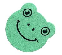 Cute Rugs, Frog Front Door Mat, Non-Slip Cartoon Roller Skate Mat, Funny Skater Aid, Portable Roller Skating Floor Tiles for Boys, Girls, 22.83x11.02 Inches