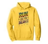 Cute Run Like You Mean IT Let Games Begin Field Day Maratón Sudadera con Capucha
