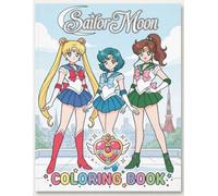 Cute Sailor'e To Moon's Coloring Book: For Kids Who Love to Doodle, Dream & Color! Age 4-8, Age 8-12