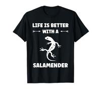 Cute Salamanders Simple Life Better with a Salamander Camiseta