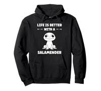 Cute Salamanders Simple Life Better with a Salamander Sudadera con Capucha
