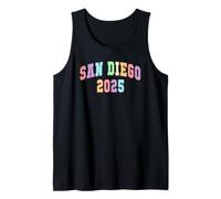 Cute SAN DIEGO 2025 Vacation Surf Trip Familia Camiseta sin Mangas