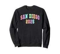 Cute SAN DIEGO 2025 Vacation Surf Trip Familia Sudadera