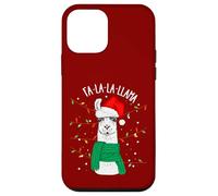 Cute Sarcastic Christmas Llama Outfit Graphic Design Style Carcasa para iPhone 12 Mini