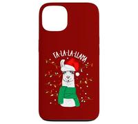Cute Sarcastic Christmas Llama Outfit Graphic Design Style Carcasa para iPhone 13