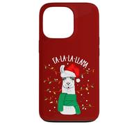 Cute Sarcastic Christmas Llama Outfit Graphic Design Style Carcasa para iPhone 13 Pro