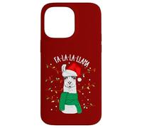 Cute Sarcastic Christmas Llama Outfit Graphic Design Style Carcasa para iPhone 14 Pro MAX