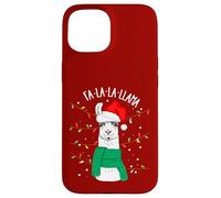 Cute Sarcastic Christmas Llama Outfit Graphic Design Style Carcasa para iPhone 15