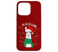 Cute Sarcastic Christmas Llama Outfit Graphic Design Style Carcasa para iPhone 15 Pro MAX