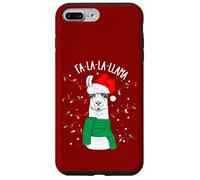 Cute Sarcastic Christmas Llama Outfit Graphic Design Style Carcasa para iPhone 7 Plus/8 Plus