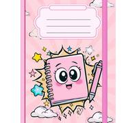Cute School Notebook With Lines For Girls, Perfect For Notes, Diary And Ideas