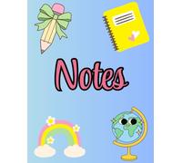 Cute School Vibes Notebook: 120-Page Lined Journal for Notes, School, or Everyday Writing
