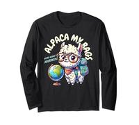 Cute Scottish Alpaca My Bags! Vamos a Aberdeen Manga Larga