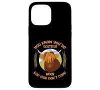 Cute Scottish Highland Cow - Bad Hair Don´t Care Carcasa para iPhone 13 Pro MAX