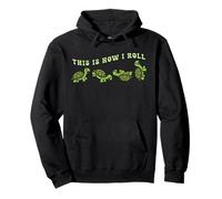 Cute Sea Turtle This is How I Roll Ocean Animal Lover Funny Sudadera con Capucha