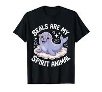 Cute Seal with Heart Glasses - My Spirit Animal Camiseta