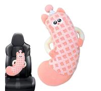 Cute Seatbelt Pillow, Plush Seat Belt Strap Cushion, 9.05x20.86in Shoulder Protector, Comfortable Car Seat Belt Pad, for Auto Accessory and Travel Comfort