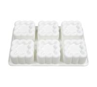 Cute Shaped Raspberry Mousse Mold | Silicone Cake Molds,6-Cavity Silicone Kitchen Gadgets For Chocolate Pastry Ice Cream Candle Party Gathering Holiday Kids Beginner