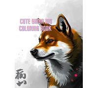 Cute Shiba Inu Coloring Book: shiba inu cute for kids coloring book