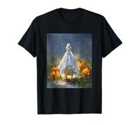 Cute Silly Goose Ghost Halloween Pumpkin Spooky Season Camiseta