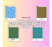 Cute & Simple Practice Coloring Book for Techniques and Textures - 200 Practice Blocks