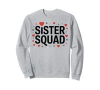 Cute Sister Squad Matching Sisters Party Reunion Girls Women Sudadera