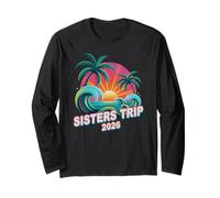 Cute Sisters Trip 2026 Vacaciones Vacaciones Vacay Beach Matching Manga Larga